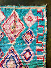 Load image into Gallery viewer, BOUCHEROUITE MOROCCAN RUNNER #224 - Vintage Handmade Carpet - On Sale!