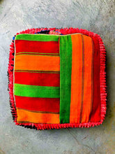 Load image into Gallery viewer, AZILAL MOROCCAN POUF #76 - Vintage Handmade Cushion