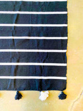 Load image into Gallery viewer, MOROCCAN Pom Pom Blanket #132