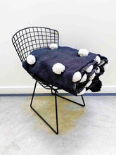 Load image into Gallery viewer, MOROCCAN Pom Pom Blanket #101