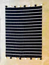 Load image into Gallery viewer, MOROCCAN Pom Pom Blanket #132