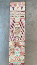 Load image into Gallery viewer, BOUJAD MOROCCAN RUNNER #570 - Vintage Handmade Carpet