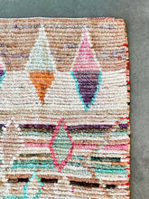 Load image into Gallery viewer, BOUJAD MOROCCAN RUNNER #570 - Vintage Handmade Carpet