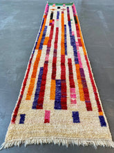Load image into Gallery viewer, BOUJAD MOROCCAN RUNNER #646 - Handmade Carpet
