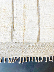 BENI OURAIN MOROCCAN #610 - Vintage Handmade Carpet