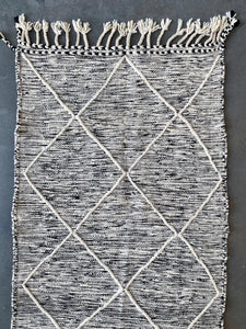 ZANAFI MOROCCAN RUNNER #624 - Handmade Carpet