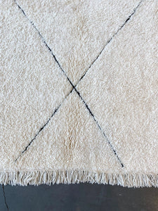 BENI OURAIN MOROCCAN #619 - Handmade Carpet