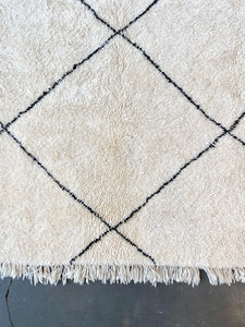 BENI OURAIN MOROCCAN RUG #617 - Handmade Carpet - On Sale!