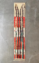Load image into Gallery viewer, BOUJAD MOROCCAN RUNNER #633 - Vintage Handmade Carpet
