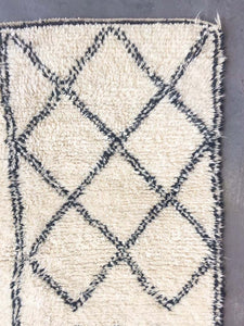 BENI OURAIN MOROCCAN - Vintage Handmade Carpet - On Sale!