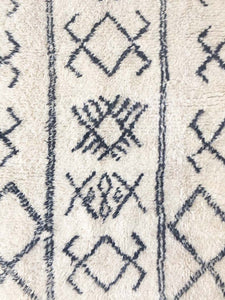 BENI OURAIN MOROCCAN - Vintage Handmade Carpet - On Sale!