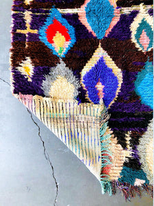 AZILAL MOROCCAN RUG #8 - Vintage Handmade Carpet