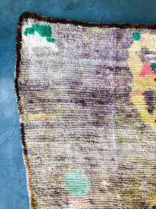 BOUJAD MOROCCAN RUG #316 - Vintage Handmade Carpet