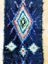 Load image into Gallery viewer, BOUCHEROUITE MOROCCAN RUNNER #307 - Vintage Handmade Carpet
