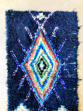 Load image into Gallery viewer, BOUCHEROUITE MOROCCAN RUNNER #307 - Vintage Handmade Carpet
