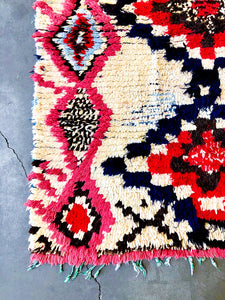 AZILAL MOROCCAN RUG #212 - Vintage Handmade Carpet - On Sale!
