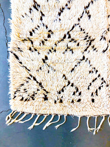 AZILAL MOROCCAN RUG #207 - Vintage Handmade Carpet - On Sale!