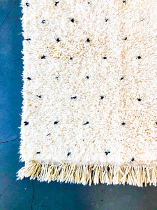 BENI OURAIN MOROCCAN RUNNER #314 - Handmade Carpet