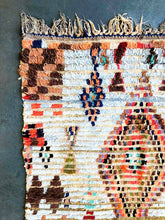 Load image into Gallery viewer, BOUCHEROUITE MOROCCAN RUNNER #236 - Vintage Handmade Carpet
