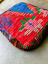 Load image into Gallery viewer, AZILAL MOROCCAN POUF #75 - Vintage Handmade Cushion
