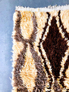 AZILAL MOROCCAN RUNNER #34 - Vintage Handmade Carpet