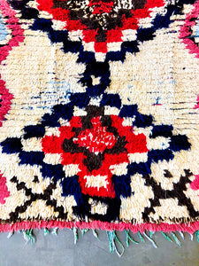 AZILAL MOROCCAN RUG #212 - Vintage Handmade Carpet - On Sale!
