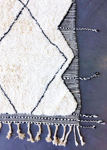BENI OURAIN MOROCCAN RUG #29 - Handmade Carpet