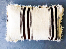 Load image into Gallery viewer, BENI OURAIN MOROCCAN PILLOW #13 - Vintage Handmade Cushion
