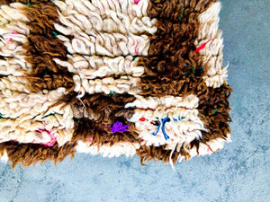 AZILAL MOROCCAN PILLOW #166 - Vintage Handmade Cushion