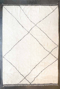 BENI OURAIN MOROCCAN #552 - Handmade Carpet