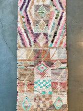 Load image into Gallery viewer, BOUJAD MOROCCAN RUNNER #570 - Vintage Handmade Carpet
