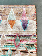 Load image into Gallery viewer, BOUJAD MOROCCAN RUNNER #570 - Vintage Handmade Carpet
