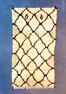 AZILAL MOROCCAN RUG #160 - Vintage Handmade Carpet - On Sale!