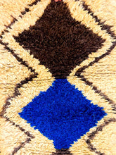 Load image into Gallery viewer, AZILAL MOROCCAN RUNNER #198 - Vintage Handmade Carpet - On Sale!
