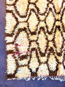 AZILAL MOROCCAN RUNNER #94 - Vintage Handmade Carpet - On Sale!