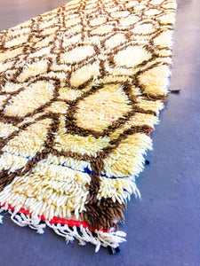 AZILAL MOROCCAN RUNNER #94 - Vintage Handmade Carpet - On Sale!