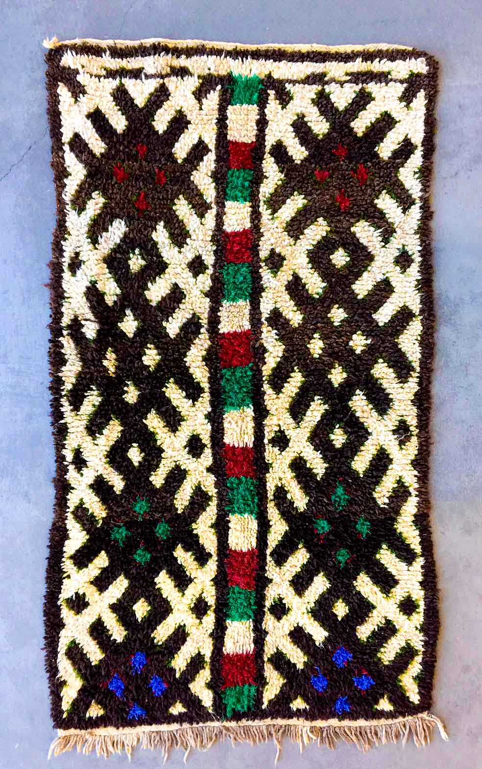 AZILAL MOROCCAN RUG #9 - Vintage Handmade Carpet - On Sale!