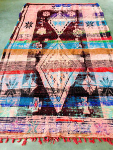 BOUJAD MOROCCAN RUG #42 - Vintage Handmade Carpet - On Sale!
