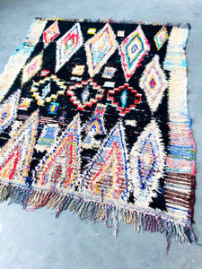 AZILAL MOROCCAN RUG #9 - Vintage Handmade Carpet