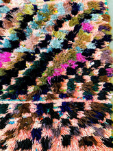 Load image into Gallery viewer, BOUCHEROUITE MOROCCAN RUNNER #248 - Vintage Handmade Carpet
