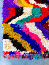 Load image into Gallery viewer, BOUCHEROUITE MOROCCAN RUG #237 - Vintage Handmade Carpet
