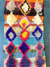 Load image into Gallery viewer, BOUCHEROUITE MOROCCAN RUG #234 - Vintage Handmade Carpet
