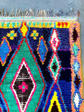 Load image into Gallery viewer, BOUCHEROUITE MOROCCAN RUG #242 - Vintage Handmade Carpet - On Sale!
