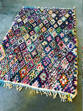 Load image into Gallery viewer, BOUCHEROUITE MOROCCAN RUG #216 - Vintage Handmade Carpet
