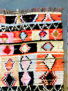 AZILAL MOROCCAN RUG #209 - Vintage Handmade Carpet