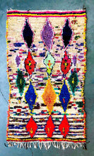 Load image into Gallery viewer, AZILAL MOROCCAN RUG #218 -VINTAGE HANDMADE CARPET - ON SALE!
