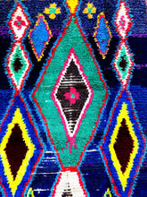 Load image into Gallery viewer, BOUCHEROUITE MOROCCAN RUG #242 - Vintage Handmade Carpet - On Sale!
