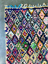 Load image into Gallery viewer, BOUCHEROUITE MOROCCAN RUG #216 - Vintage Handmade Carpet

