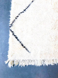 BENI OURAIN MOROCCAN RUG #274 - Handmade Carpet